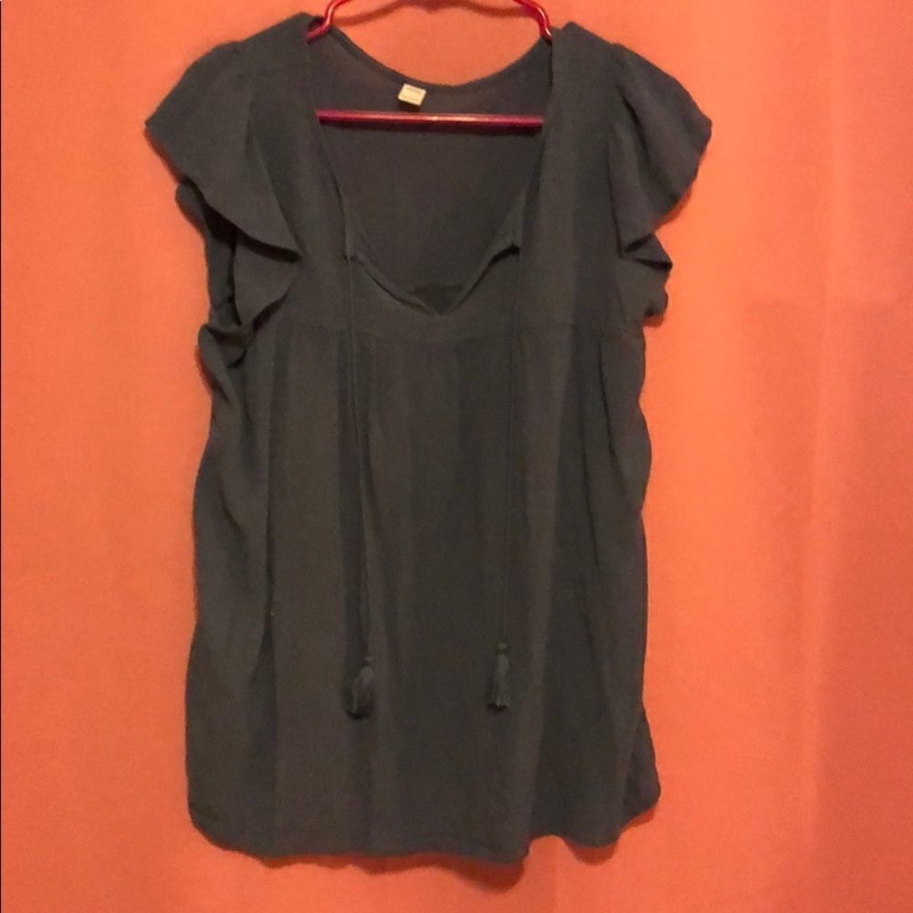 Old Navy large dress top with tassels. Soo cute